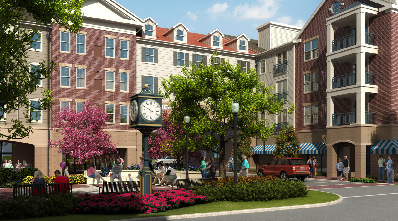 New Village at Patchogue rendering