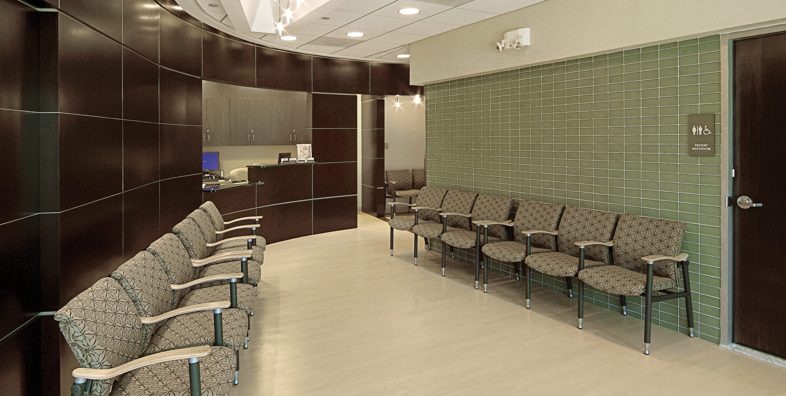 Waiting room at Stony Brook Plastic Surgery at 24 Research Way, East Setauket