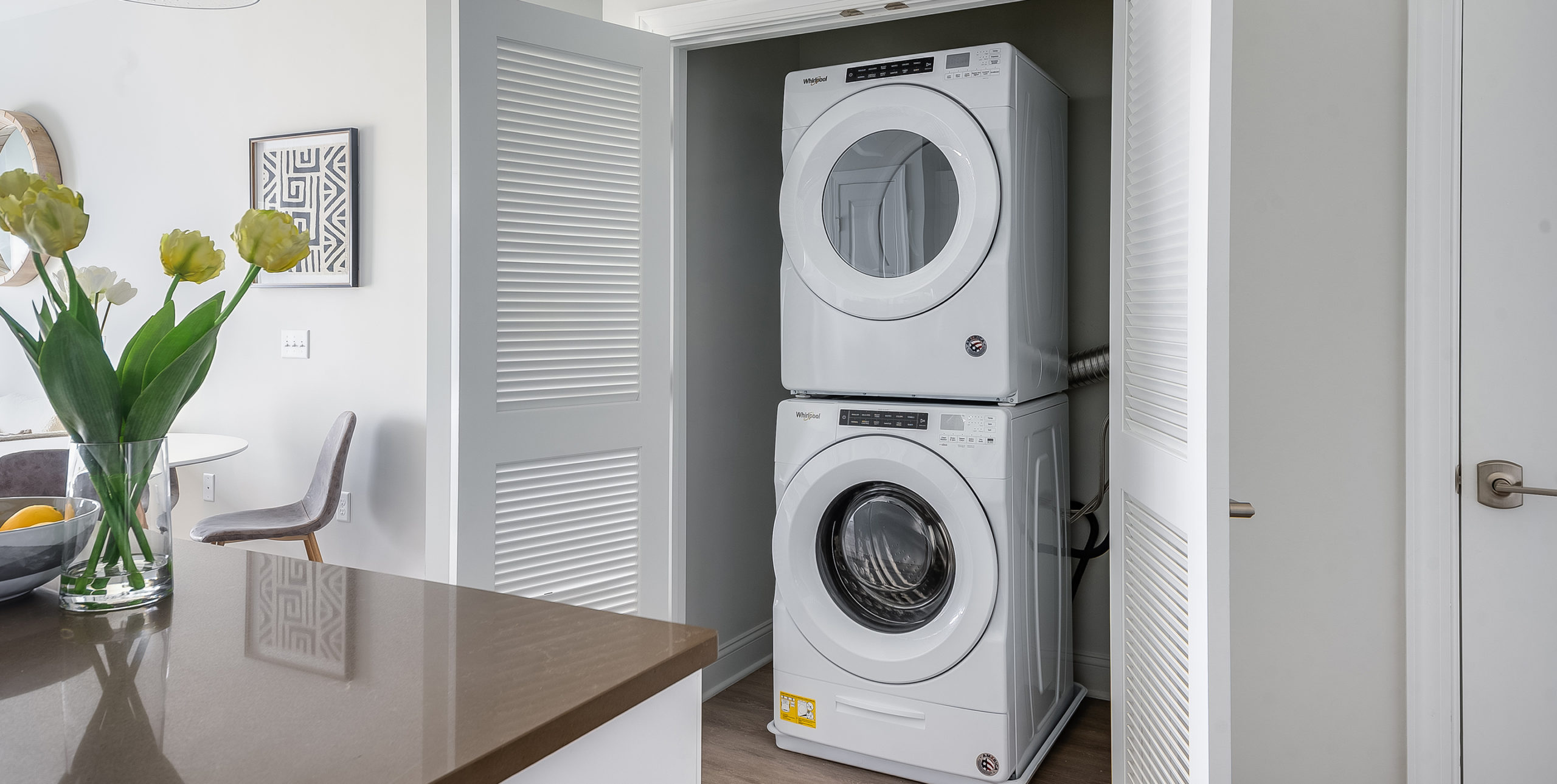 The Wel washer and dryer