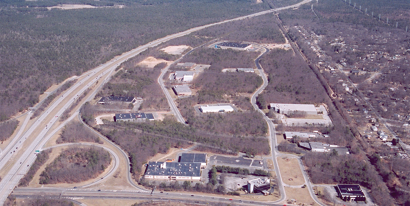 Drone view of Brookhaven Technology Center