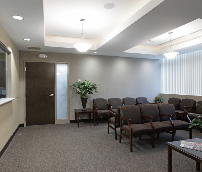 Lobby of Dr. Gerard Furst at 4 Technology Drive, East Setauket