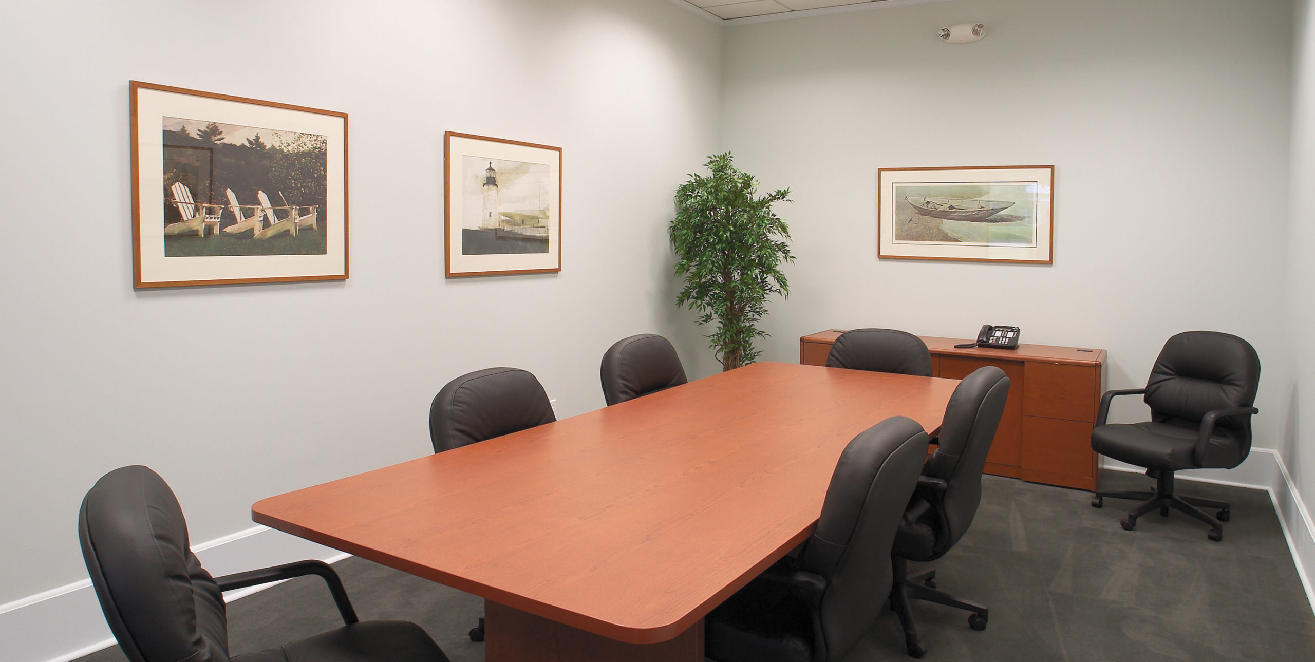 Conference room at Suffolk County National Bank in Hauppauge