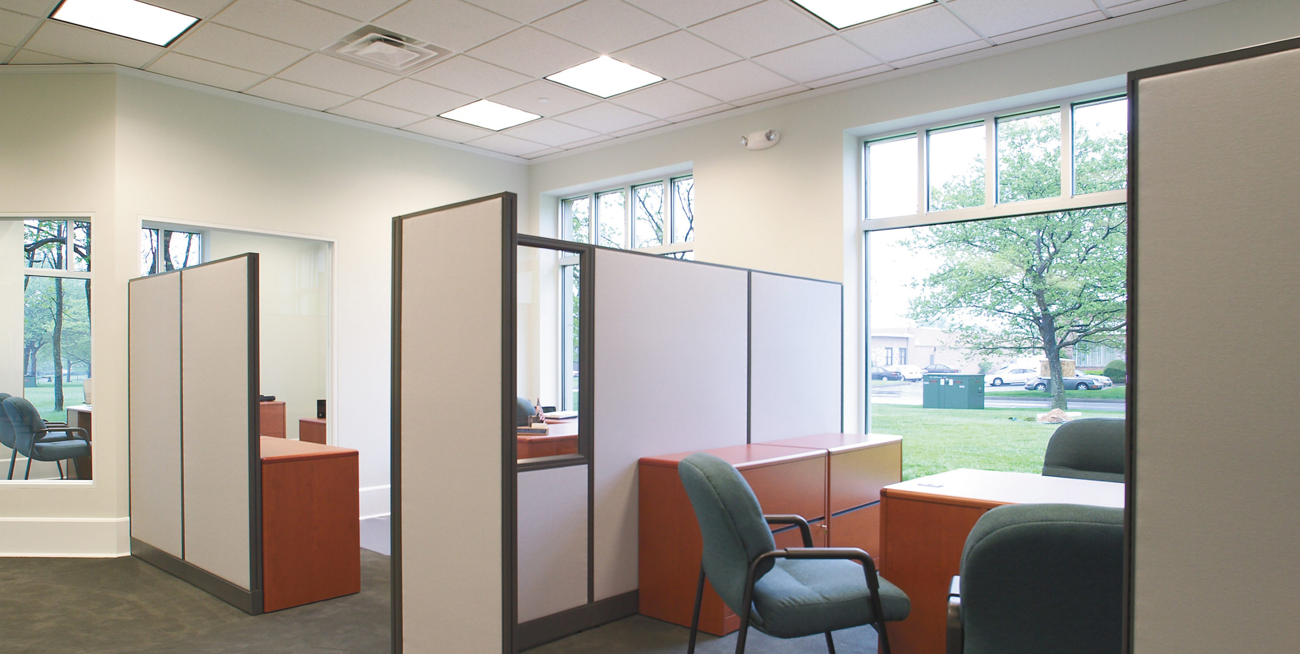 Private offices at Suffolk County National Bank in Hauppauge