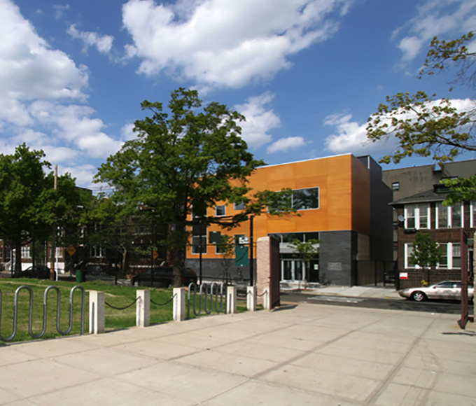 Exterior of St. Ignatius School in The Bronx