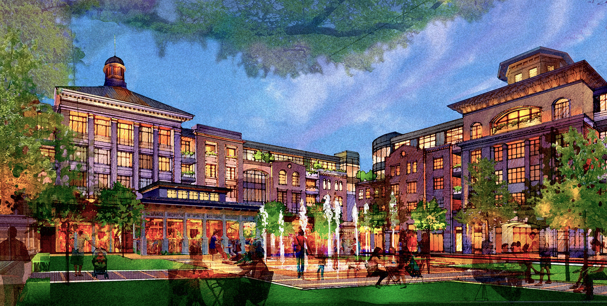 Rendering of Phase 2 of Station Square