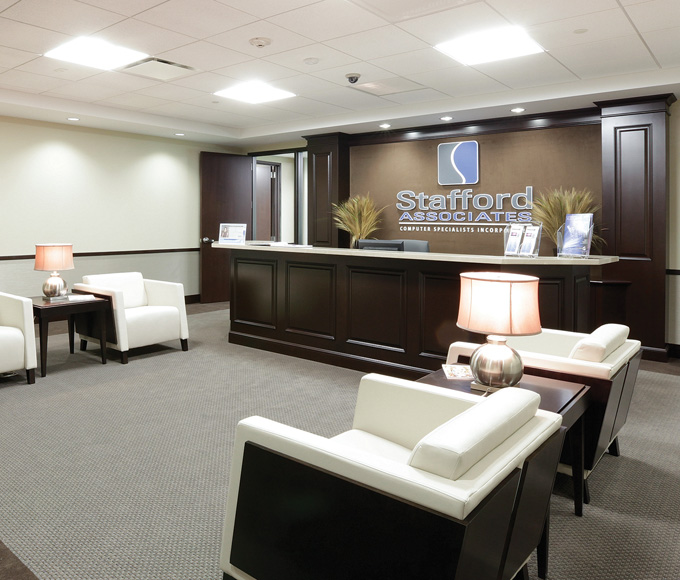 Executive lobby at Stafford Associates
