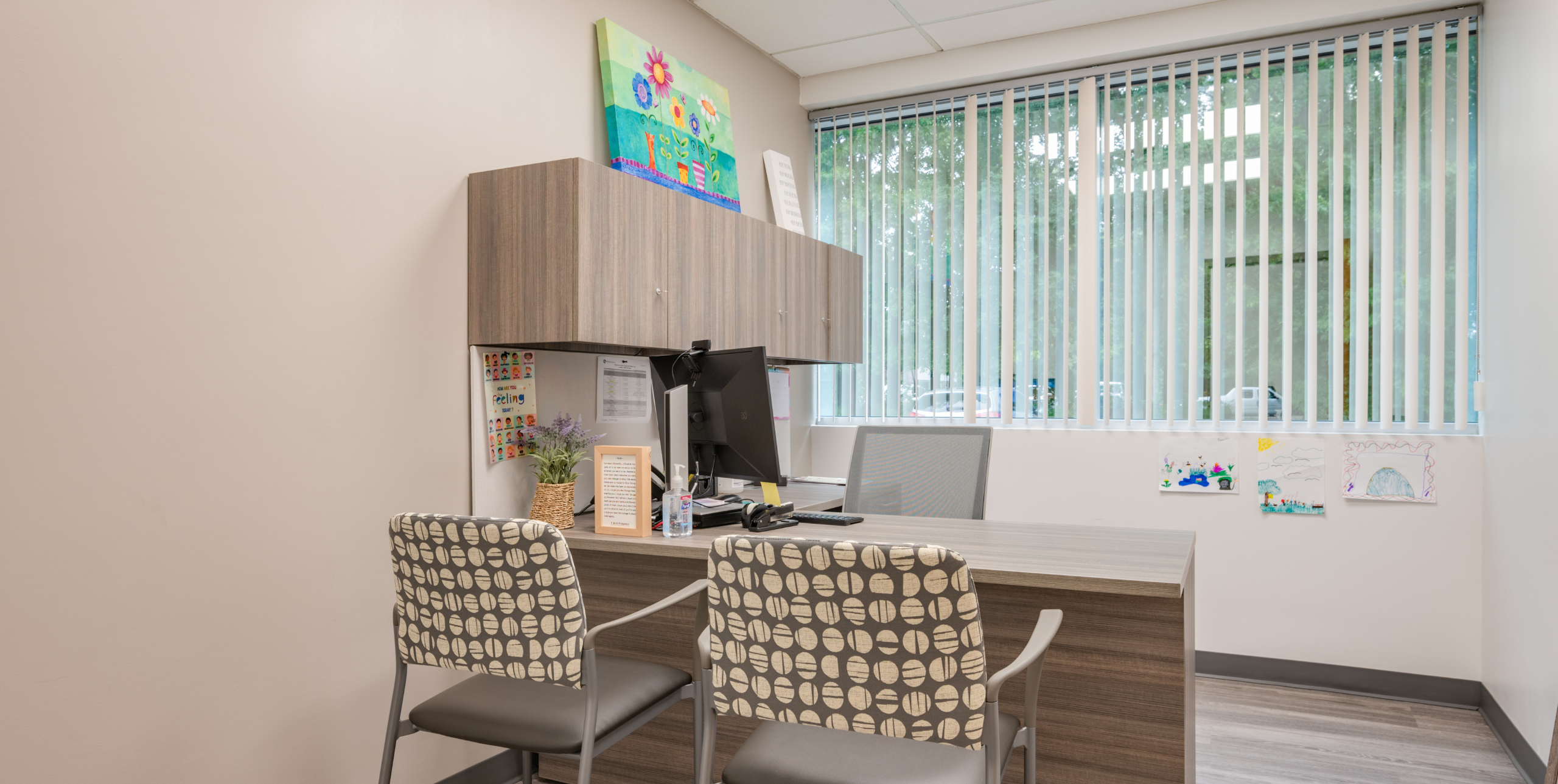 A doctor's office of the Stony Brook Advanced Pediatric Care office