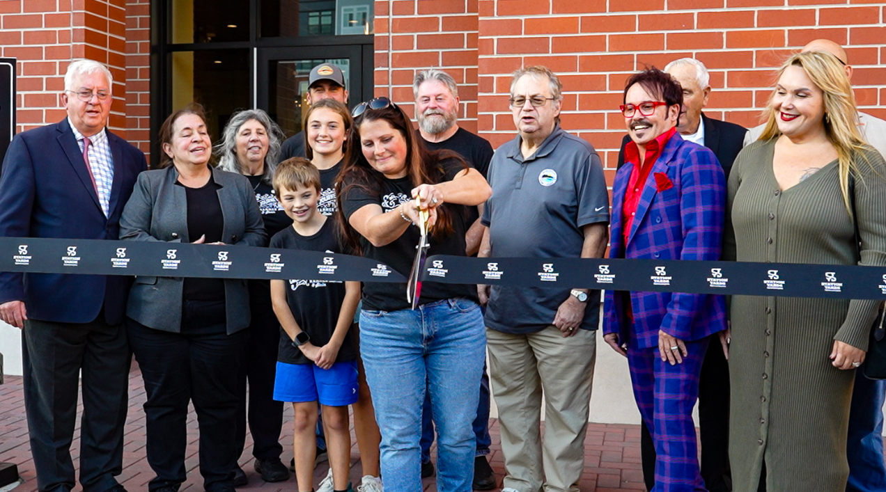 Hammer & Stain Ribbon Cutting