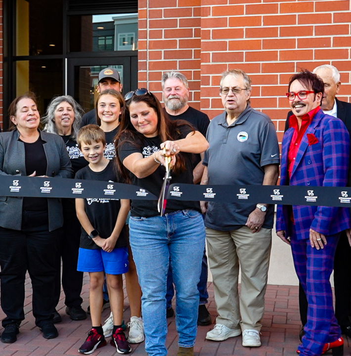 Hammer & Stain Ribbon Cutting