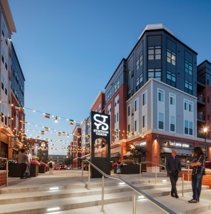 North entrance to Station Yards