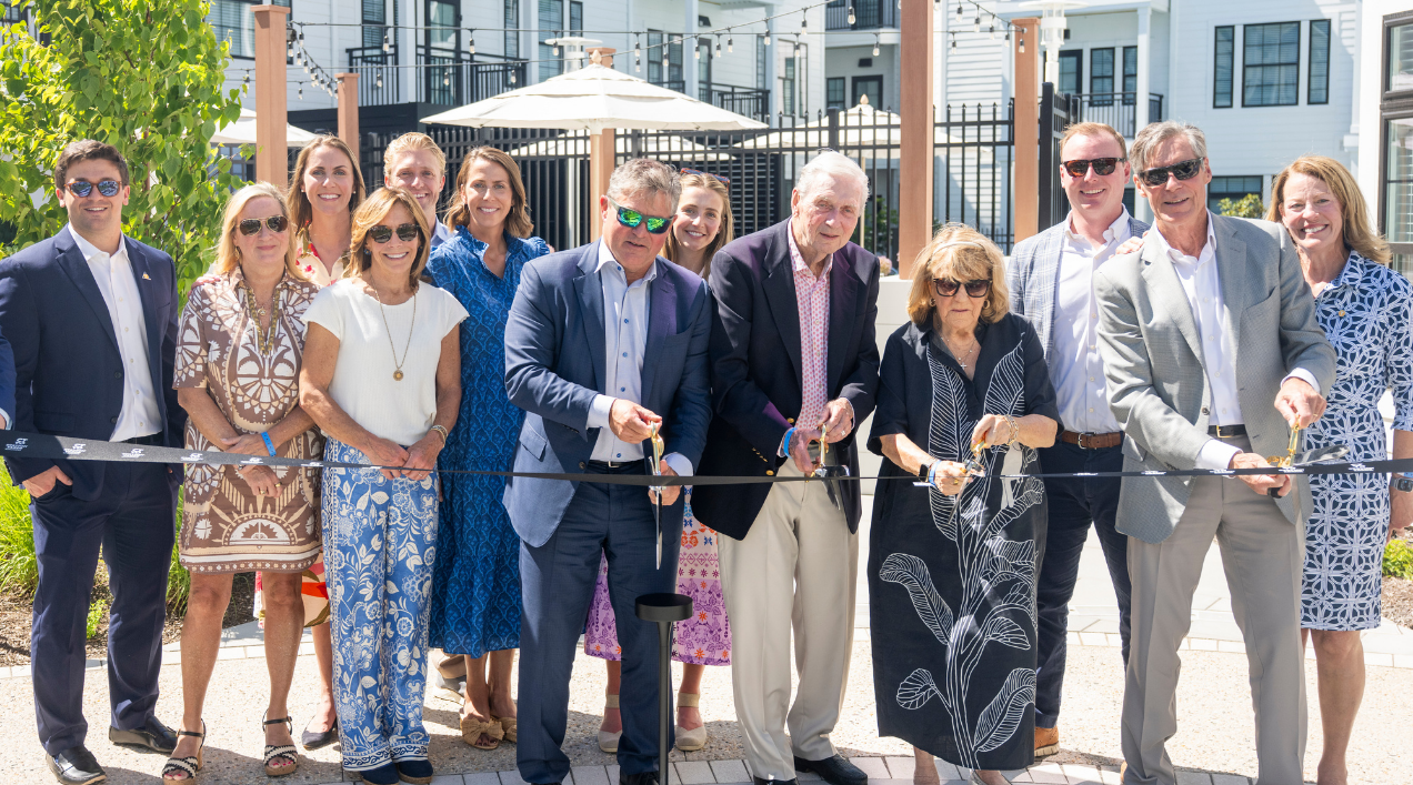Ribbon cutting at Phase 2 of The Core Apartments at Station Yards
