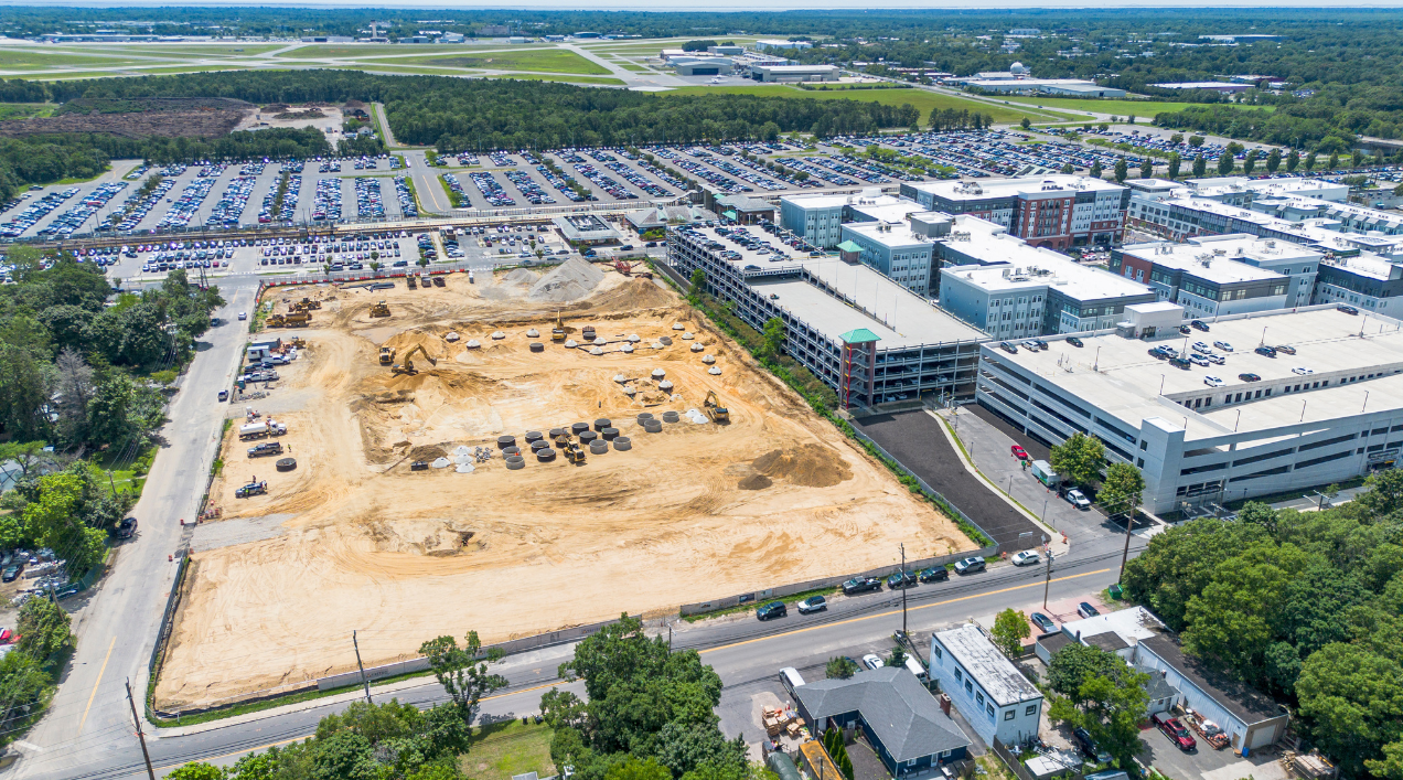 Aerial of Station Yards
